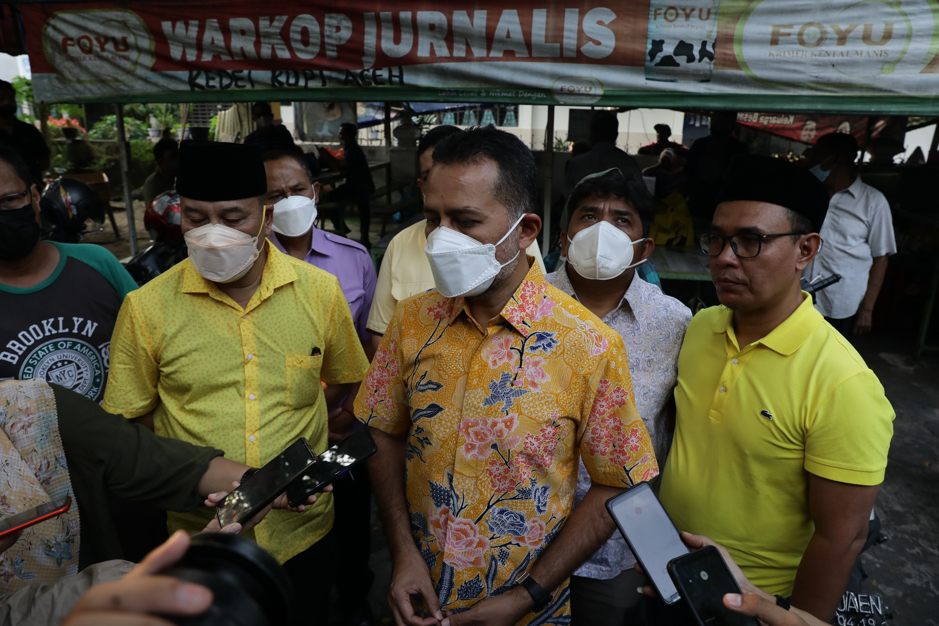 Silaturahmi Ke Warkop Jurnalis Musa Rajekshah Imbau Pemudik Waspada Dan Jaga Prokes Info Sumut